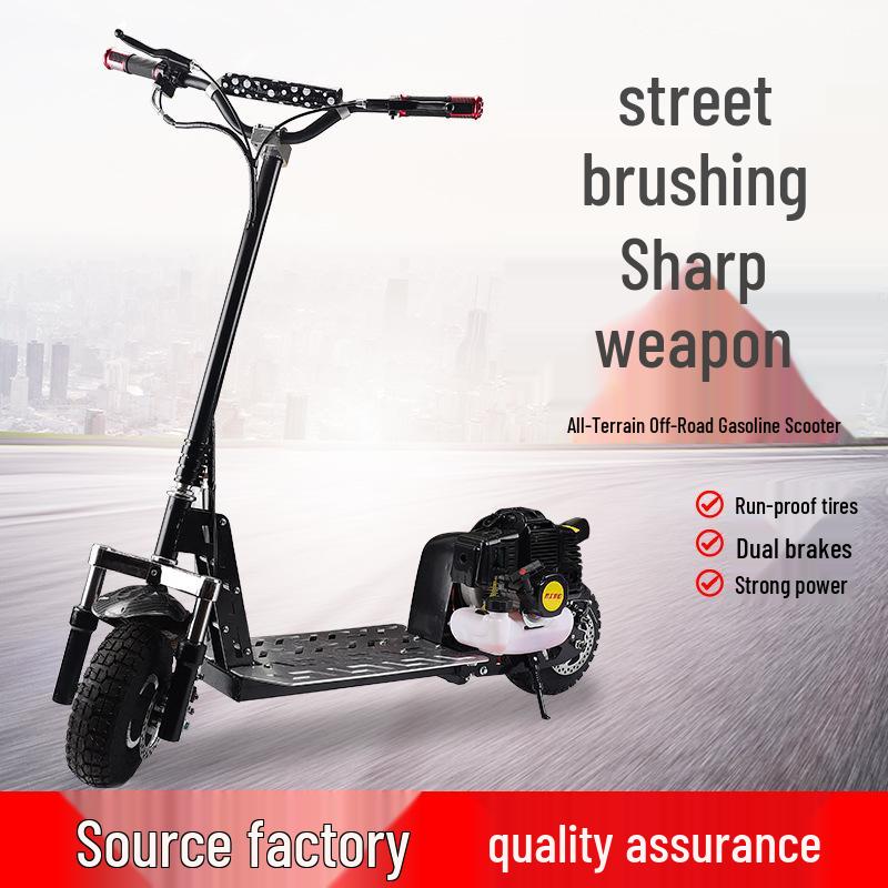 X6 Lightweight 2-Stroke Gasoline Mini Scooter Surfing Leisure Motorcycle