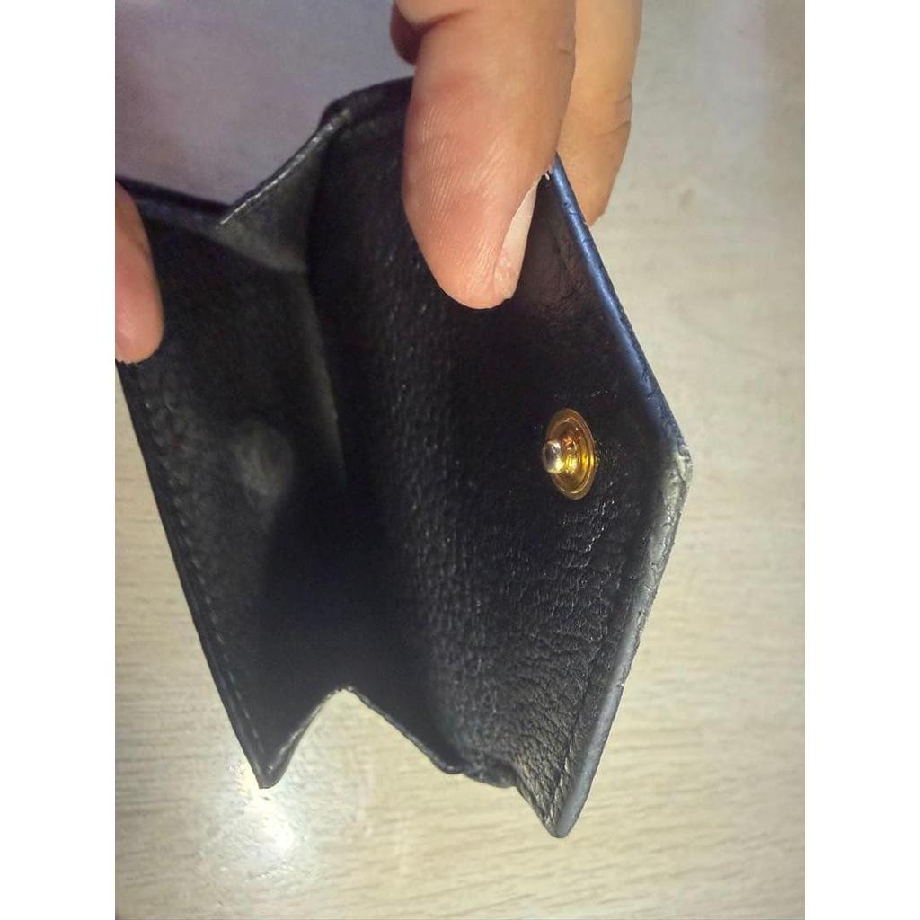 Used PRADA Tri-fold wallet Black