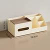 Ins Desktop Storage Box Organizer Student Office Desk Stationery Sundries Versatile Sorting Box Tissue Box Cosmetic Storage Rack
