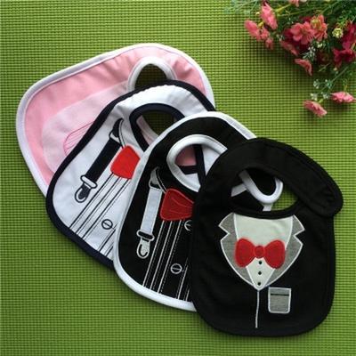 1pcs Washable Cotton Baby Bibs Burp Cloth Print Triangle Baby Bibs Cotton Adjustable Baby Meal Bib