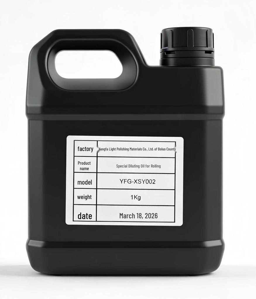 Dry Polishing Oil for Metal and Stainless Steel Mirror Finish with Walnut Shell 