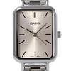 Casio Casio Standard Cheap Casio Women's Brass Metal Watch, Silver/Pink, LTP-V009D-4E [Parallel Import]