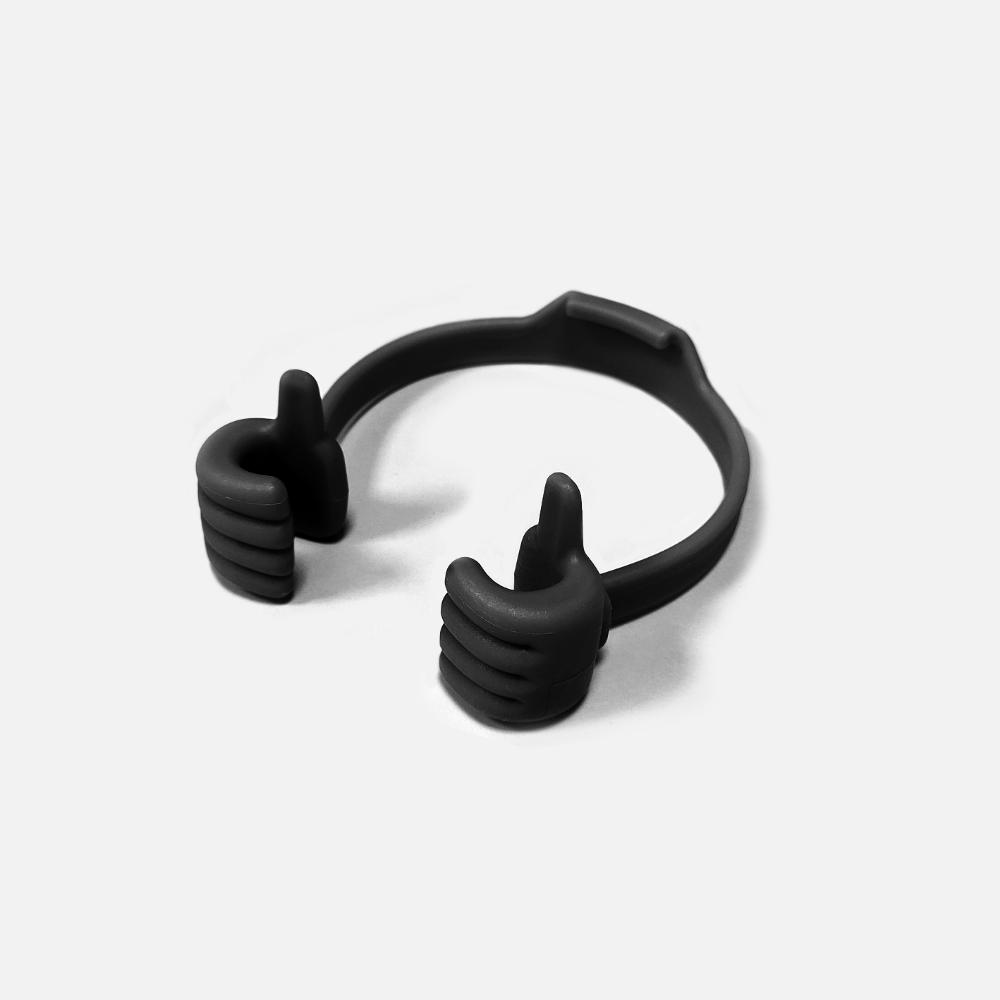 Creative mobile phone holder, thumb holder, desktop holder, portable holder, digital, cute holder.