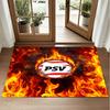 PSV Eindhoven FC Design Crystal Velvet Rug Soft Decorative Mat for Bedroom Entrance