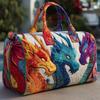 3D Cat Series Women's Travel & Yoga Handbag