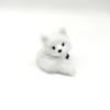 Faux Furs Foxes Ornament Lightweight Safe For Kids Room Office Party Decoration Animal Figurine Pendant