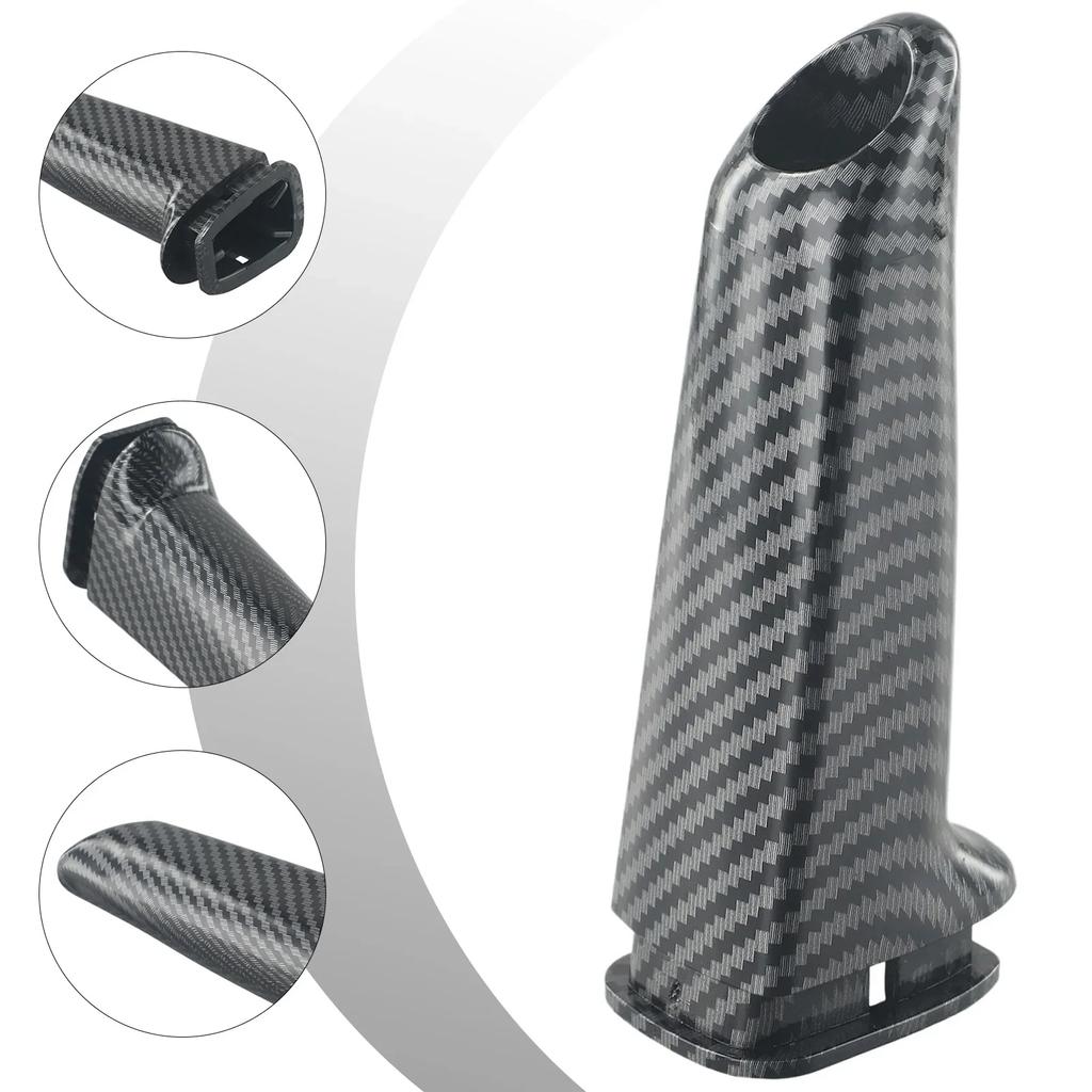 Moderne Handbremsgriffabdeckung in Carbonfaser-Optik für BMW E46 E90 E92 F30 F32 F80, luxuriöses Upgrade für den Innenraum Ihres Autos