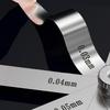 Precisions Feeler Gauge Single Piece High Accuracy Designs Measurement Tool Clear Scale for Engineers & DIY Enthusiasts