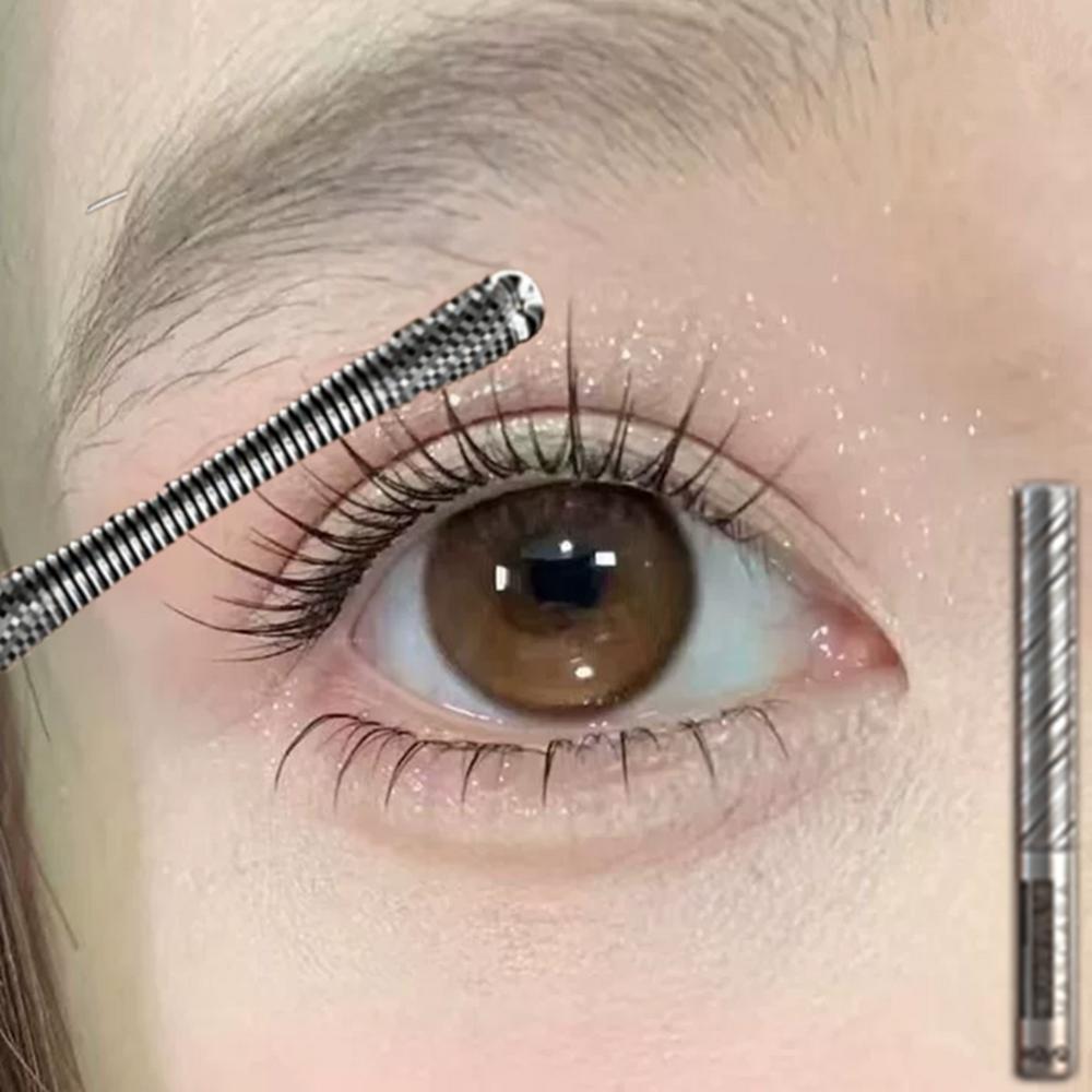 Metallic Mascara Waterproof Mascara #1 Volumizing Mascara, 1 Pcs, Brown