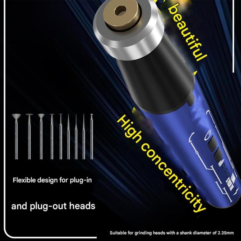 Multifunktionaler Polierstift für die Reparatur von Mobiltelefonen, Elektrischer Chip-CPU-Bohrer, Schneid-, Gravier-, Polierwerkzeug