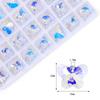 Perles Cristaux AB Pendentifs Charms Multi-formes Verre Perles Bijoux Pierres Précieuses pour Fournitures de Fabrication de Bijoux Boucles d'oreilles DIY