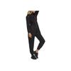 Adidas Originals Solid Color Zip Collar Long Sleeve Jumpsuit Women Jumpsuit Black HG6682