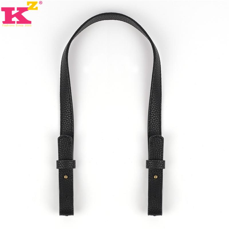 Buckle-Free Adjustable Thin Black Shoulder Strap for Women - Replacement Underarm Crossbody or Backpack Strap