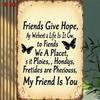 Retro Vintage Metal Butterfly Sign 20x30cm Wall Decor for Bar Garage Gift