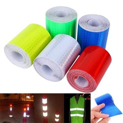 300*5cm Warning Tape Stickers Warning Light Reflector Protective Sticker Reflective Film Safety Mark