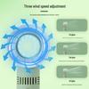 Portable USB Bladeless Mini Fan: Rechargeable, Creative Korean Design, Handheld Cooling Solution