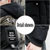 Men's Winter Jackets Korean Version of Slim-fitting Thick Warm Camouflage Hooded Short Slim-fit Stand-collar Down Coat