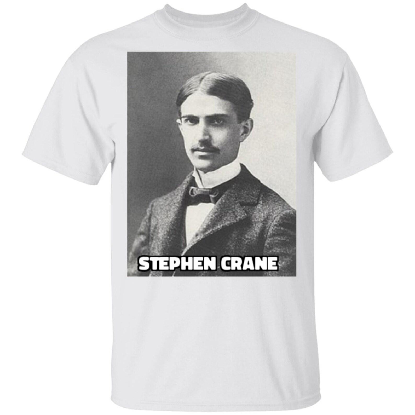 Stephen Crane Red Badge of Courage T shirt American Writer Shirt G500 5.3 oz. T shirt 4XL