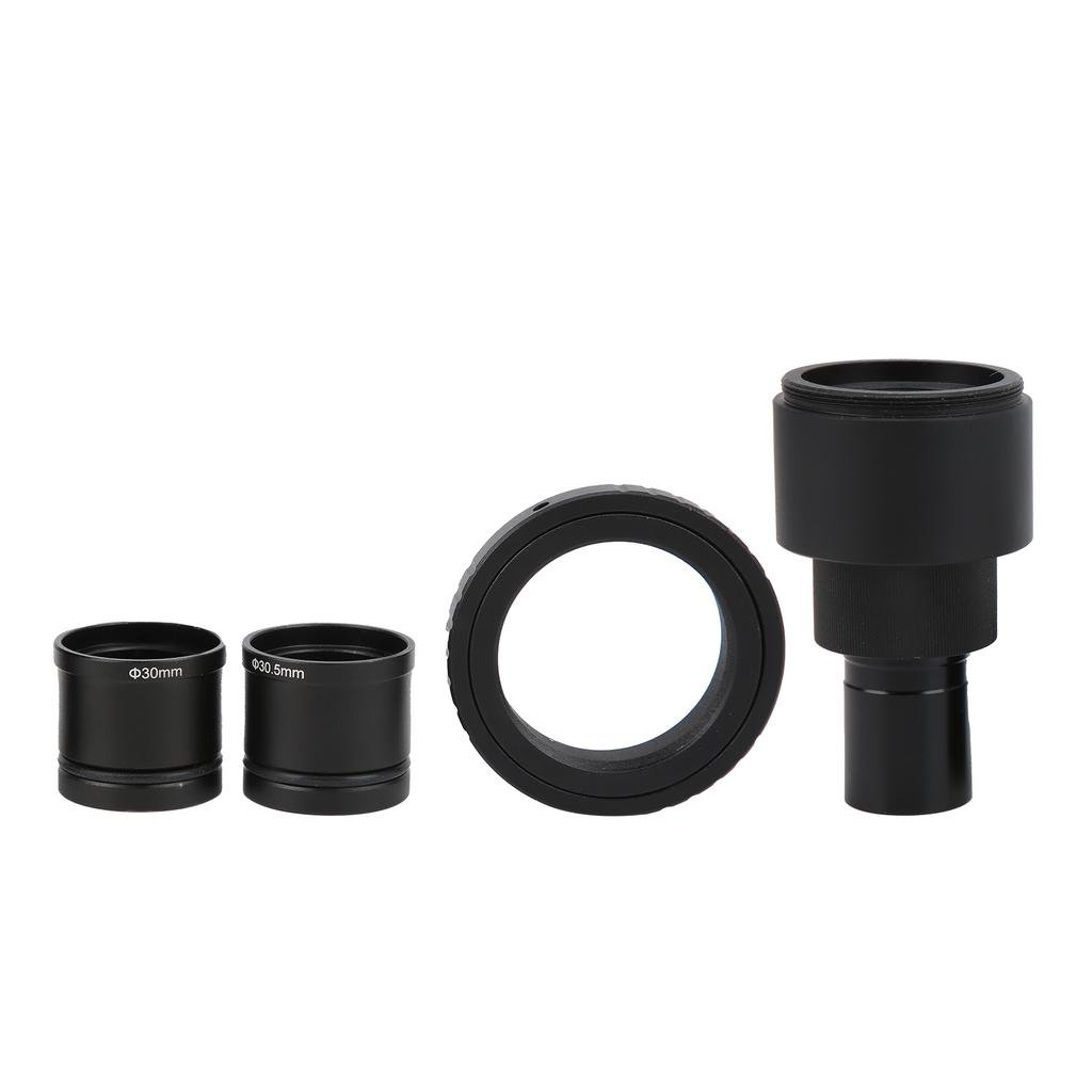 T2OM+NDPL1(2X) Microscope Lens for Biological Stereo Microscope Eyepiece Mount with Adapter
