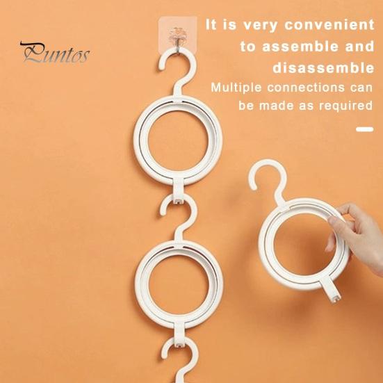 Wieszak na czapkę bejsbolową Organizator Okrągłe drzwi z tyłu Wielofunkcyjna peruka Kapelusz z daszkiem Szalik Torba na ubrania Wyświetlacz Uchwyt ścienny Wieszak ścienny