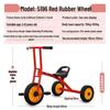 Kindergarten-Dreirad für Kinder 2-8 Jahre - Outdoor-Pedal-Fahrrad für Kleinkinder mit Eltern-Kind-Funktion