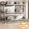Duomeiduo 3-Tier Carbon Steel Dish Drying Rack