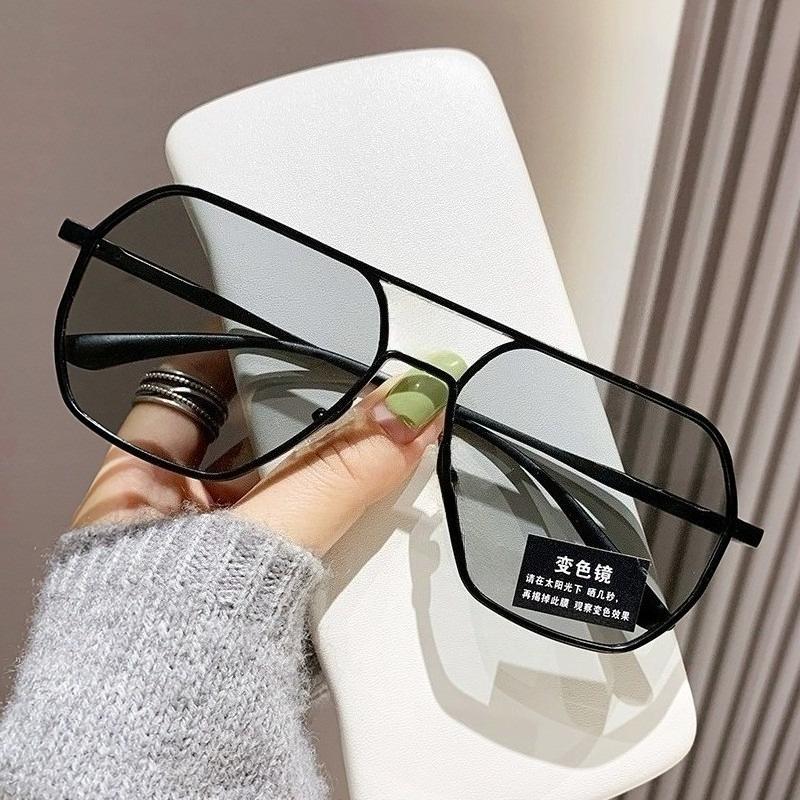 1/2pcs Polarized sunglasses for day & night driving, anti-glare, clear vision, ideal for road trips & outdoor activities.