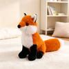Peluche Volpe Morbido Soffice Sdraiato Peluche Animale Cartone Animato Carino Bambola Ripiena Volpe Ragazze Amante Regalo di San Valentino Kawaii Regalo di Compleanno Natale