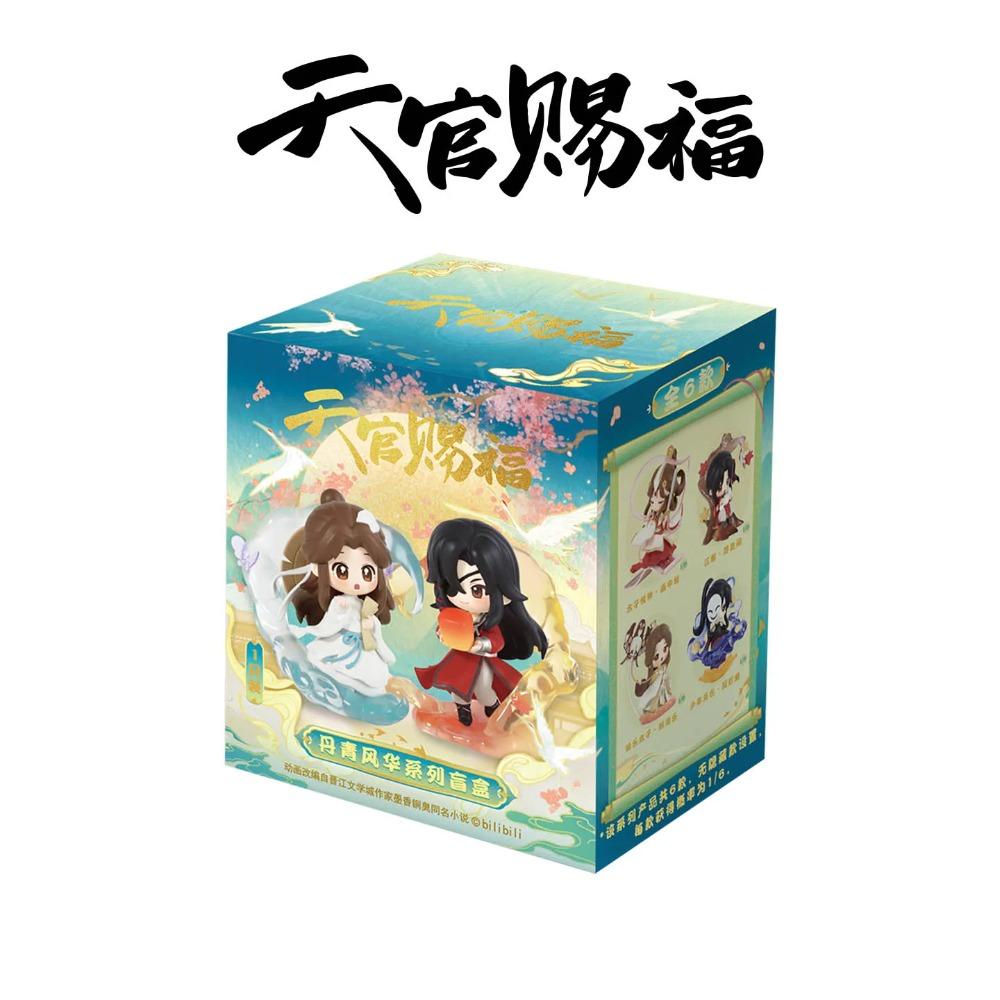In Stock Heaven Official’s Blessing Brilliant Colors Series Blind Box Anime Figures Room Decoration Toy Girl's Birthday Gift