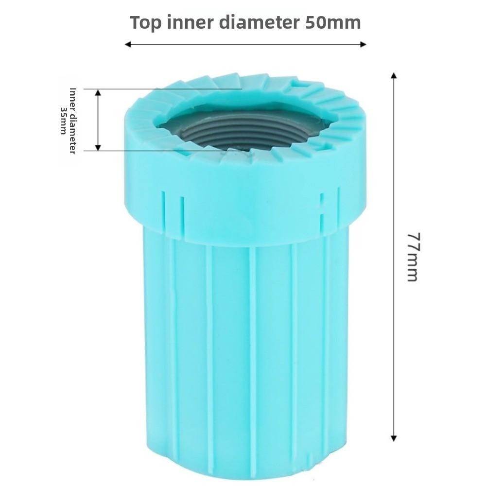 Anti-Loosening Faucet Base Fixed Nut Blue Kitchen Faucet Base Faucet Accessories