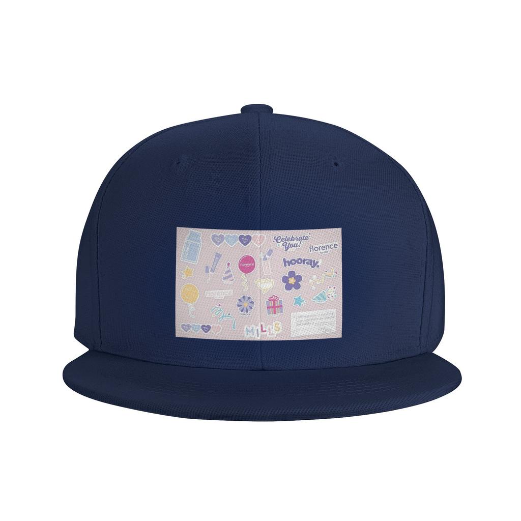 Florence By Mills Millie Bobby Brown Baseball Caps Snapback Fashion Baseball Hats Casual Casquette Outdoor for Unisexs And WoUnisexs