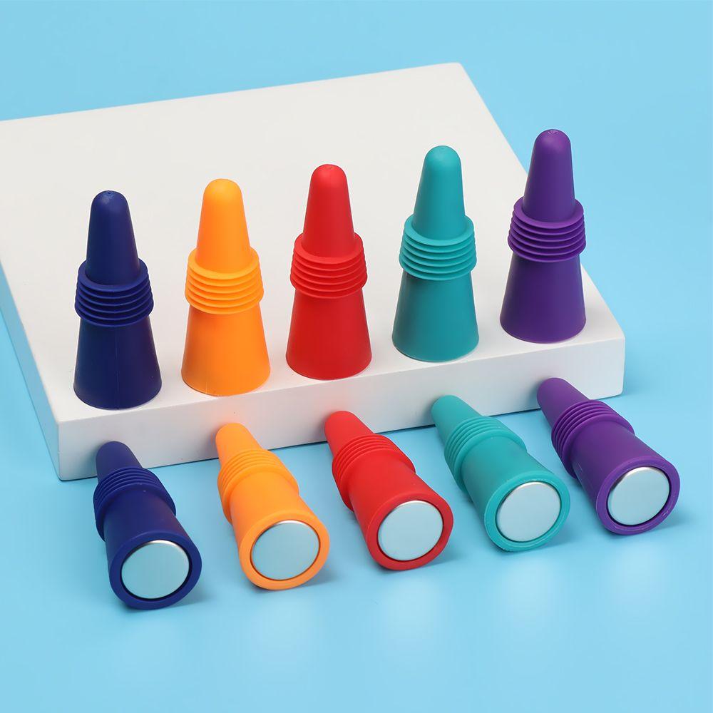 Kitchen Bar Accessories Bar Seal Silicone Sealer Plug Wine Bottle Stopper Bottle Cover Wine Stopper