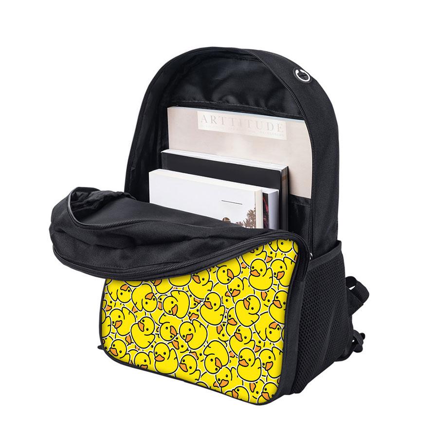 Ladybug Flower Mushroom 3Pcs/Set Rucksack with Messenger Carrier ,Pencil Bags for Boys/Girls Best Gift Animated Pupil Schoolbags
