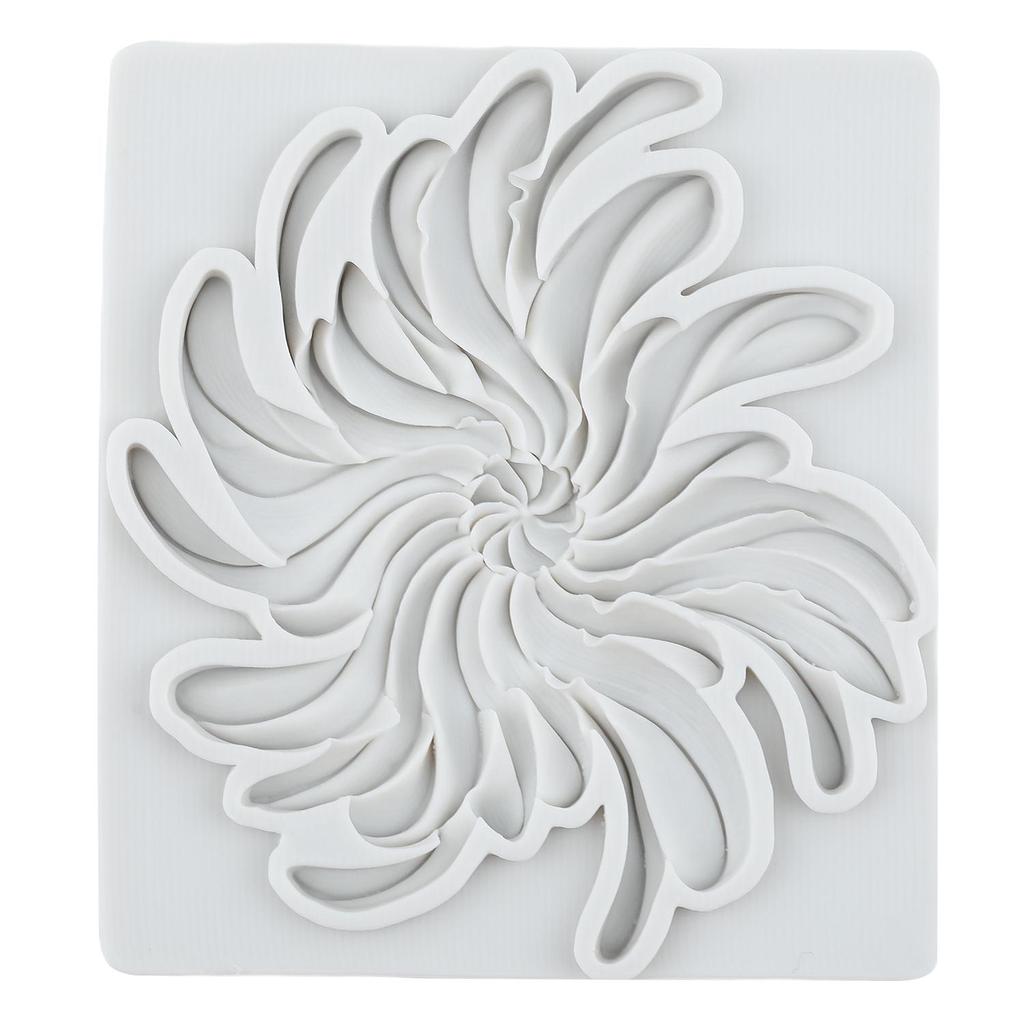 Chrysanthemum Silicone Mold Daisy Flower Fondant Molds Cake Decorating Tools Cupcake Topper Candy Sugar Craft Gum Paste Polymer Clay