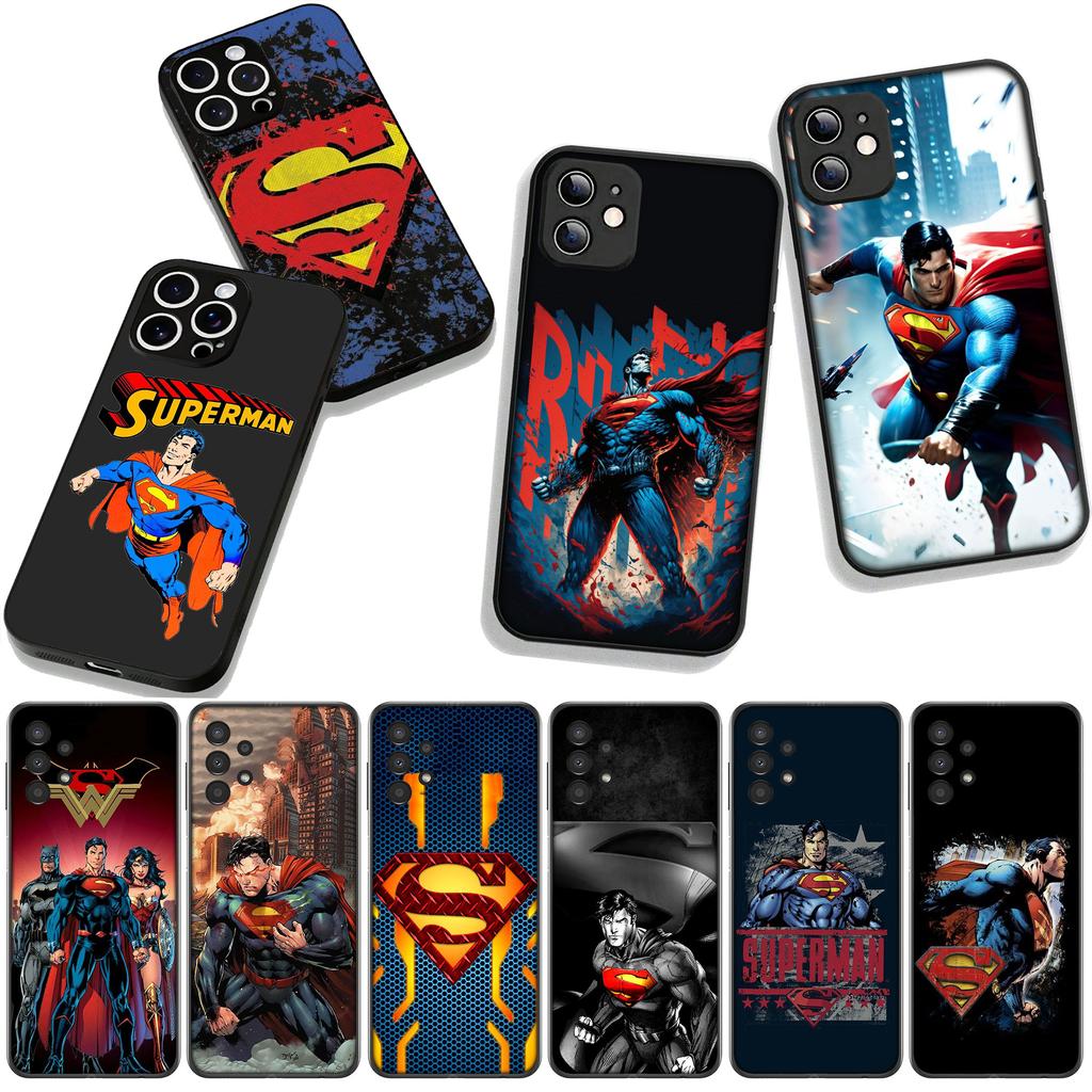 Cover for Xiaomi Redmi Note 14 12 13 ProPlus A4 A3 Pro Plus 12C 13C 14C 5G Phone Case S-Supermans DC Movie
