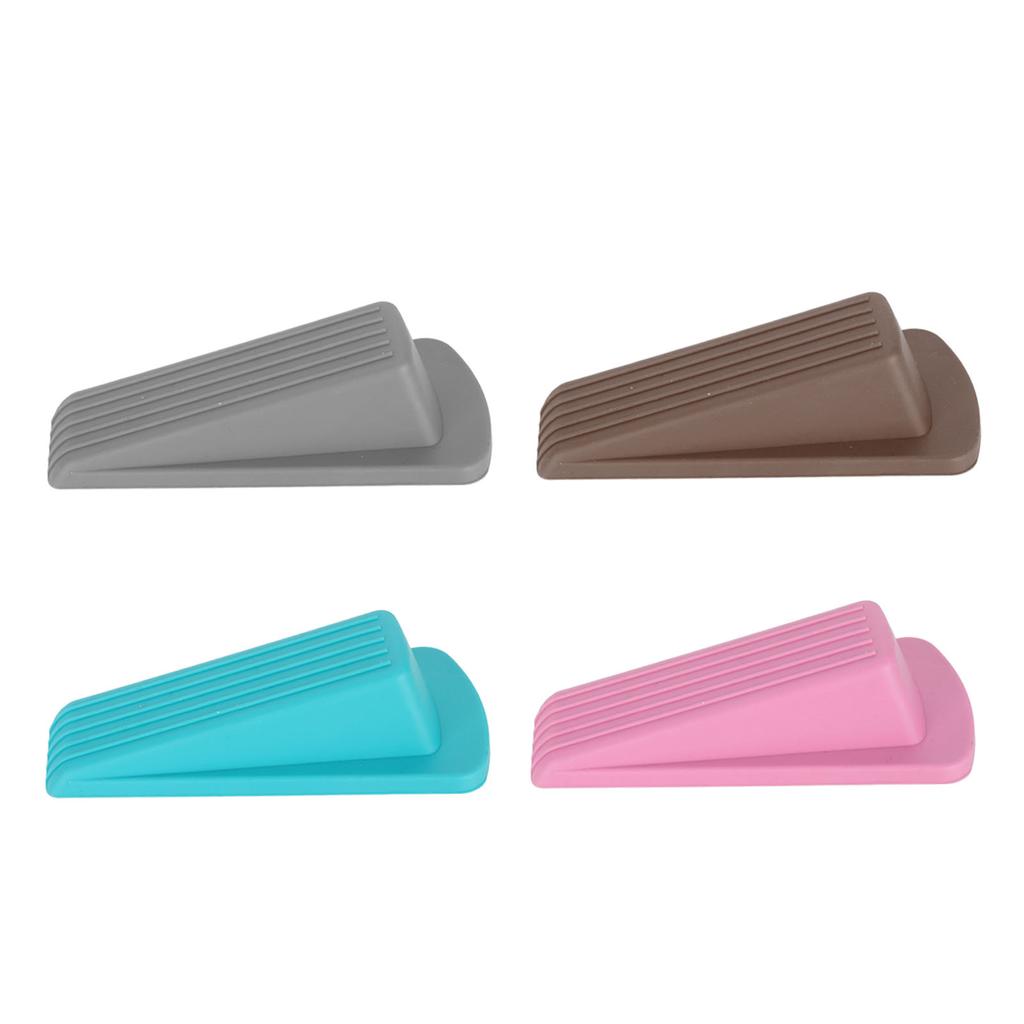 6 buc. Opritoare de ușă Groase Flexibile Stivuibile Anti-Deformare Pană de ușă pentru Spațiu de 1,2 in