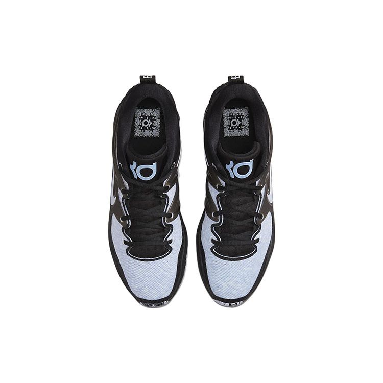 Nike KD 15 Refuge Men Sneakers Black White Royal-Tint DC1975-101