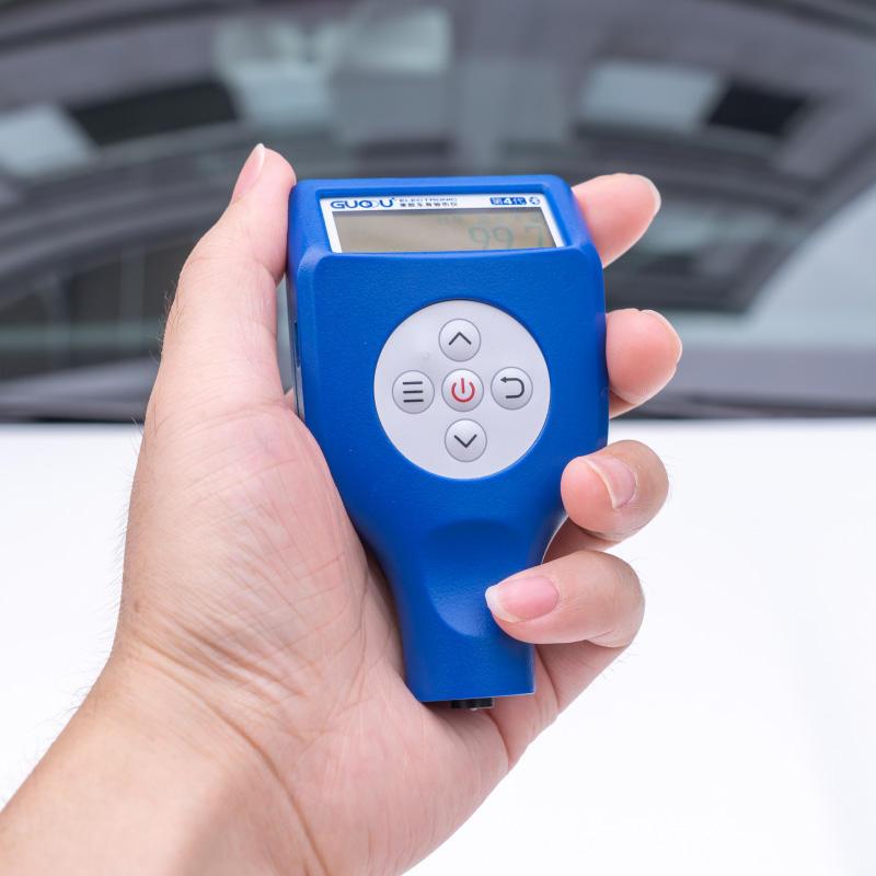 KOFIG GUOOU GC8102 High Accuracy ABS Material Auto Paint Coating Thickness Gauge Meter for Car Damage Measuring 0-3000um синий
