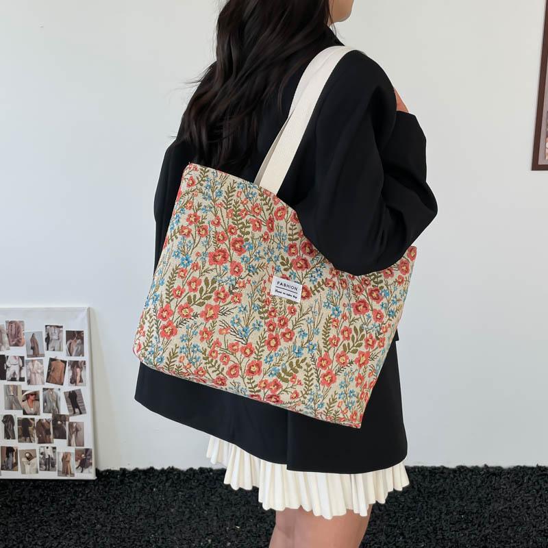 Yogodlns Stilvolle Lässige Tragetasche für Damen Böhmischer Ethnischer Stil Umhängetasche für den Täglichen Weg zur Arbeit Shopper Handtasche für Büroangestellte