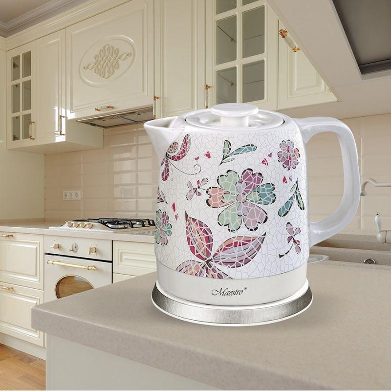 Maestro MR-068-Flowers Electric Kettle 1.5L 1500W Multicolor