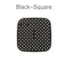 1pc Reusable Non-slip Silicone Air Fryer Mat Square Round Liners Air Fryer Basket Protector Pot Mat Kitchen Accessories Gadgets
