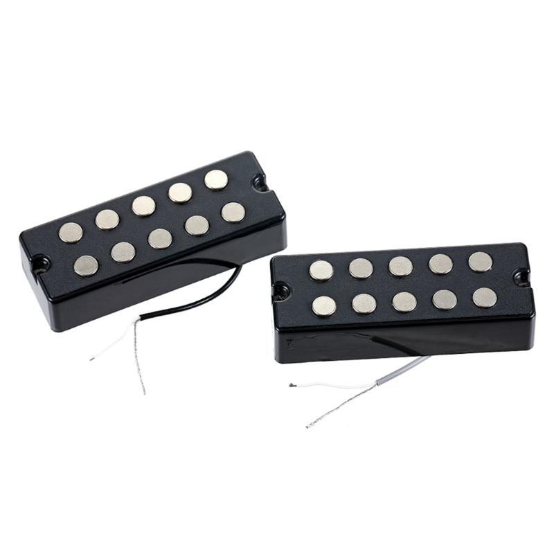 

Black Artistic Pattern Bass Guitars Pickups Prewired Designs For 5 Strings Models Features Dust Moisture Resistance 1