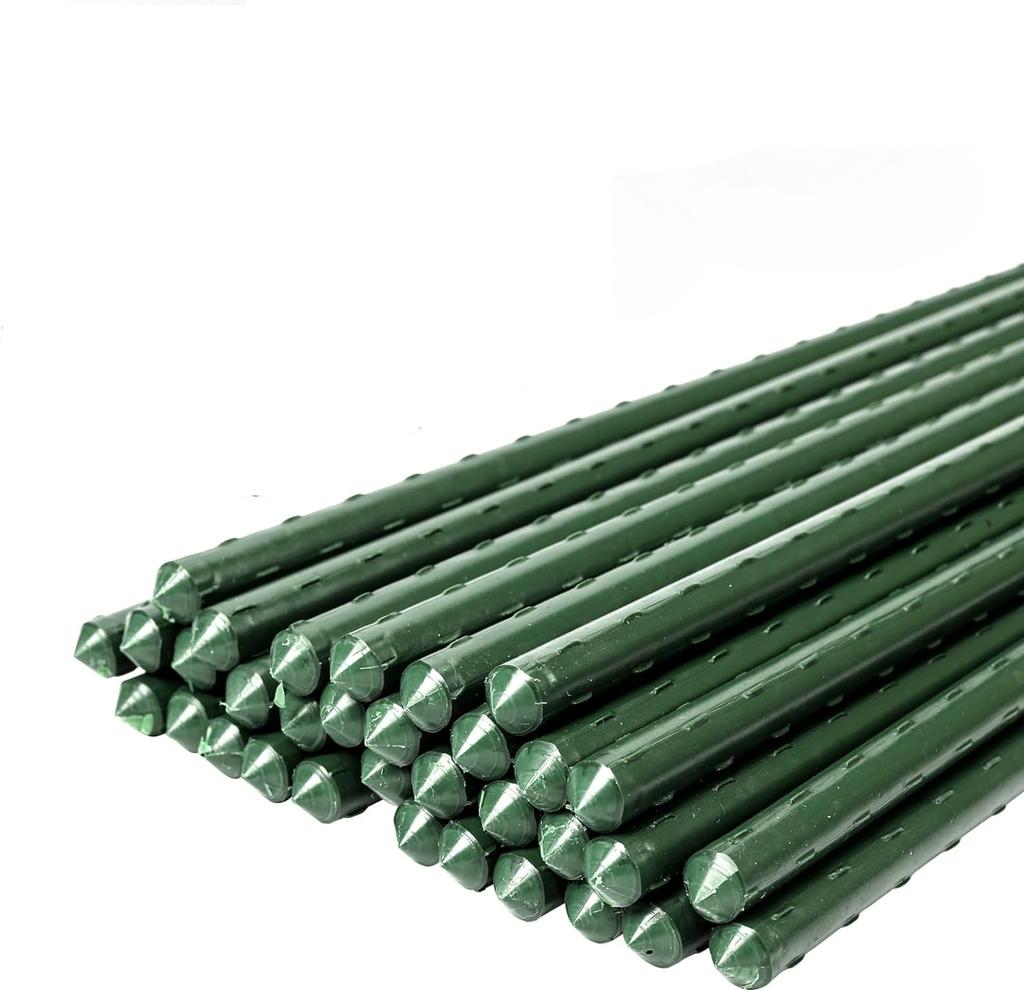Multi-Purpose Garden Stakes 20Piece - Durable Support for Grapes, Vines, Tomatoes, Cucumbers & All Vegetables