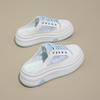 Fashion CRLAYDK Womens Walking Platform Mules Open Back Slip On Shoes House Closed Toe Casual Slides for Ladies Outdoor Slippers