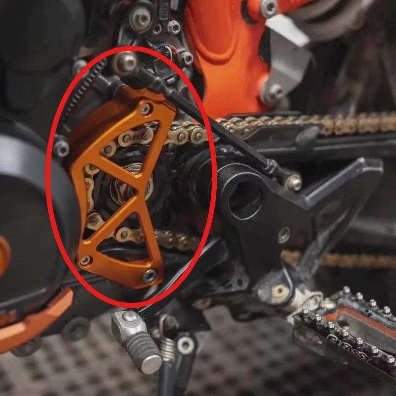 Motorcycle Chain Gear Protection Cover Sensor Protection Cover Decorative for KTM DUKE 790 890ADV R S 2018-