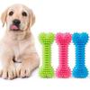 1set Pet Chew Toy Soft Rubber Bite-resistance Bone Shape Teeth Grinding Chewing Toys for Small Dogs Training Pet Supplies