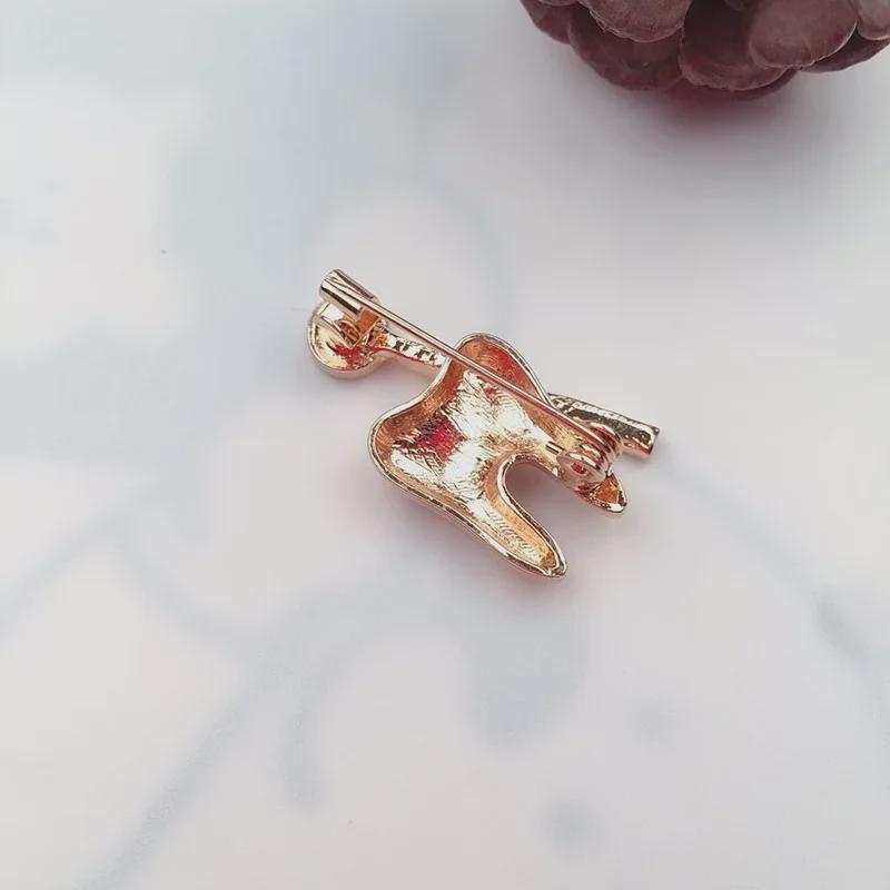 Elegant Metal Brooch for Shirts and Coats - Creative Tooth Pin Decor
