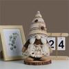 Handmade Swedish Tomtes Chefs Gnome Standing Coffee Gnome Facelesses Doll Decors
