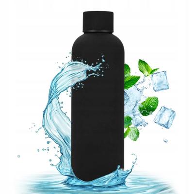 Ecarla Stainless Steel Canister, Thermal Bottle 500ml Black Bd46Cz