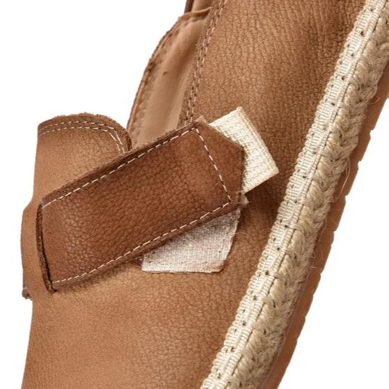 Johnature Retro Loafers Genuine Leather Mixed Color Women's Shoes Casual Versatile Flat Shoes